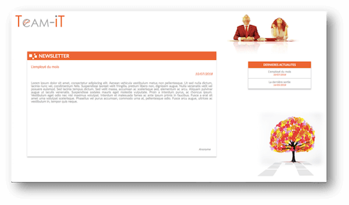 Miniature site web Team-iT